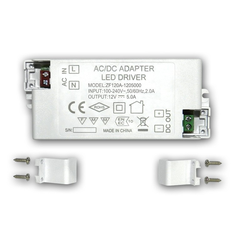 60W led驅動電源UL/CE認證12V5A/24V2.5A